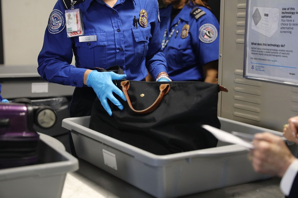 The TSA will be forced to break down any packages that trigger an alert.