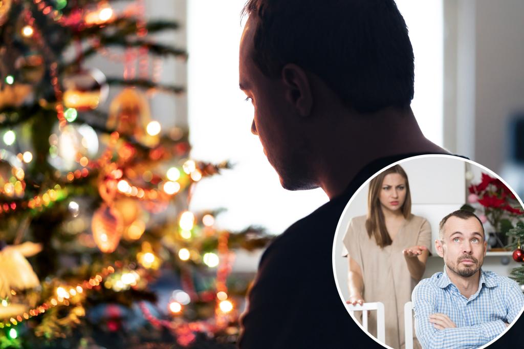 Mum decides to keep Christmas quiet - because her husband 'does nothing'